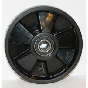 Styrehjul nylon m/lejer 200mm - Reservedele