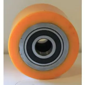 Boogiehjul Polyurethan m/lejer 85x70mm - Reservedele