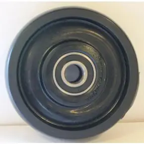 Styrehjul nylon m/lejer 150x50mm - Reservedele